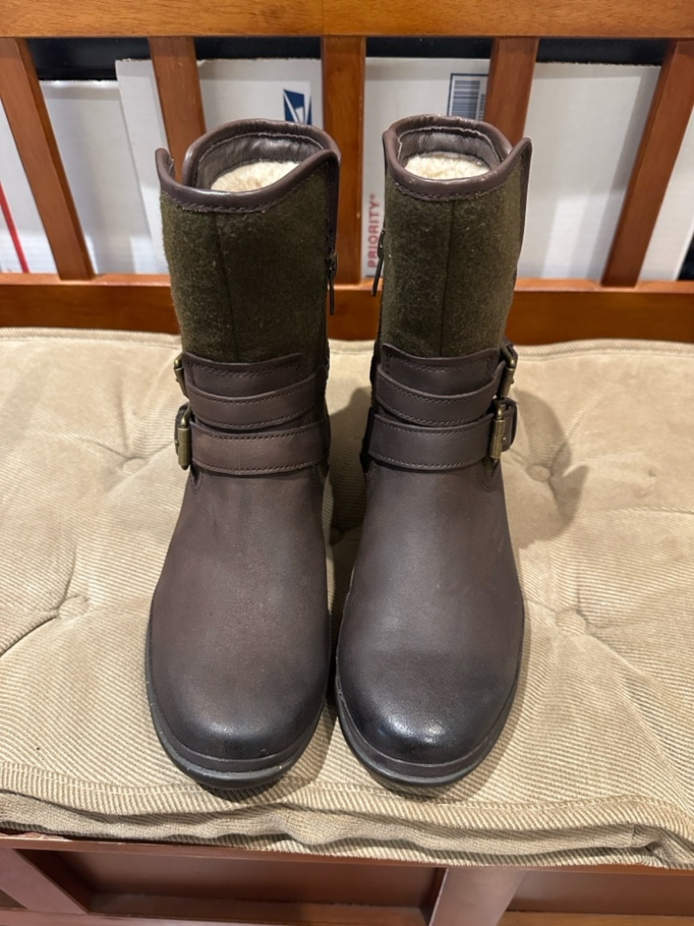 UGG Simmens Waterproof Leather Boot, - Picture 3 of 9